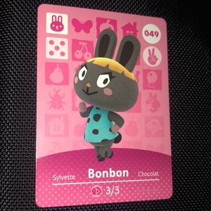 Animal Crossing amiibo - Bonbon - card 049